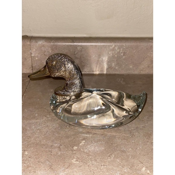 MCM Frederick Cooper Art Glass Duck